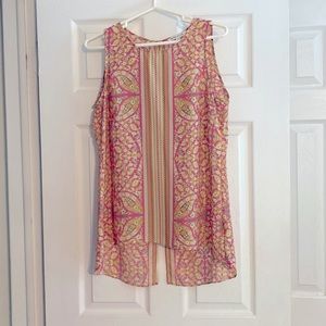 Rose+Olive Tunic Tank Top -Size M